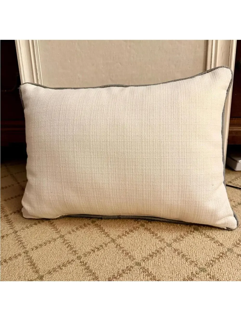 Fairfield rectangular stuffed bed couch pillow cushion NWOT
